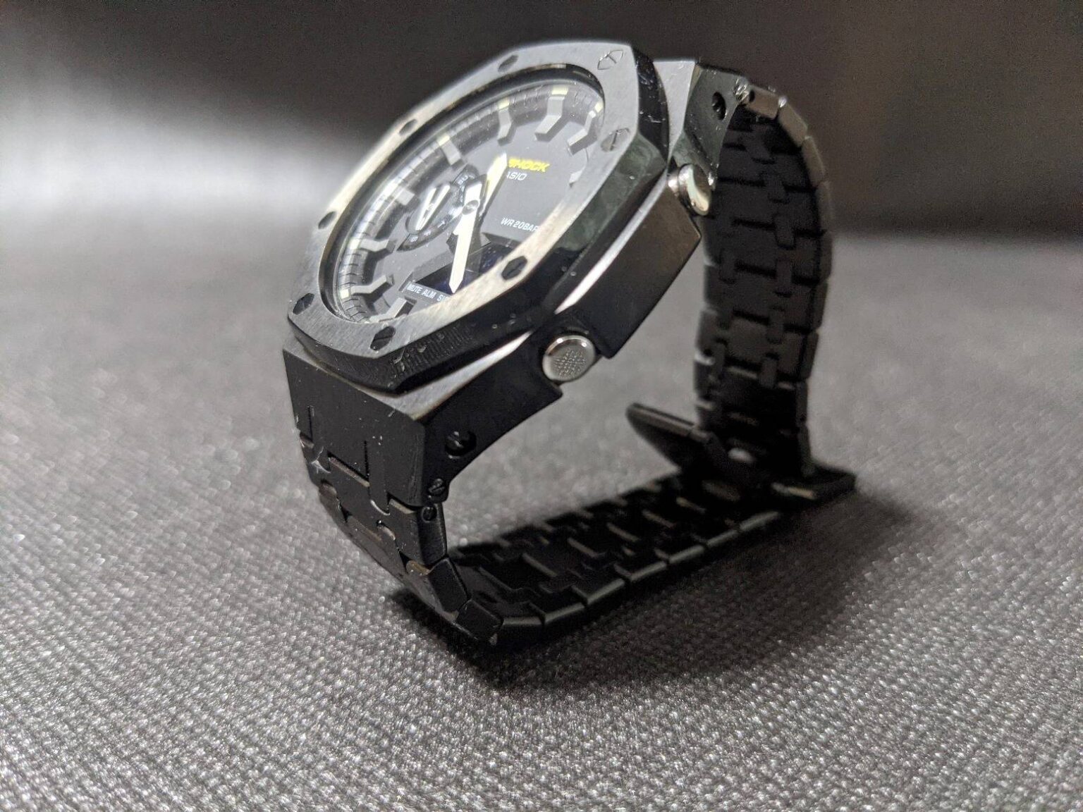 G-SHOCK GA-2100 カシオークカスタム・ロイヤルオーク風 お金を節約 - 時計